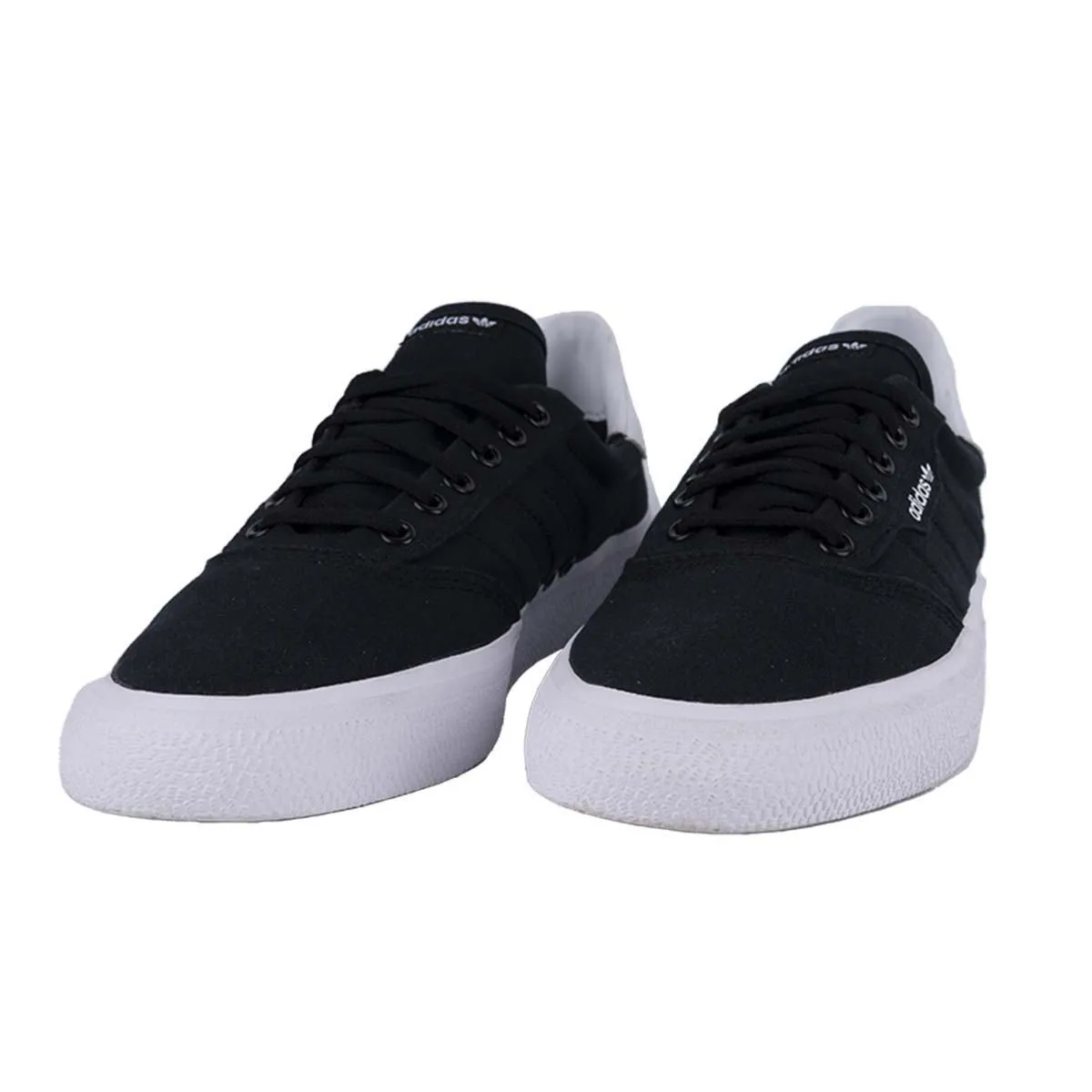 Adidas 3Mc Vulc Low-Top Sneakers Fabric Black Colour For Men