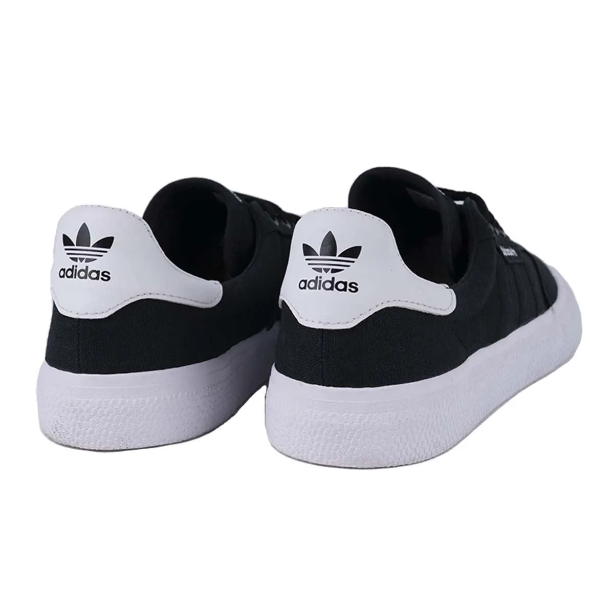 Adidas 3Mc Vulc Low-Top Sneakers Fabric Black Colour For Men