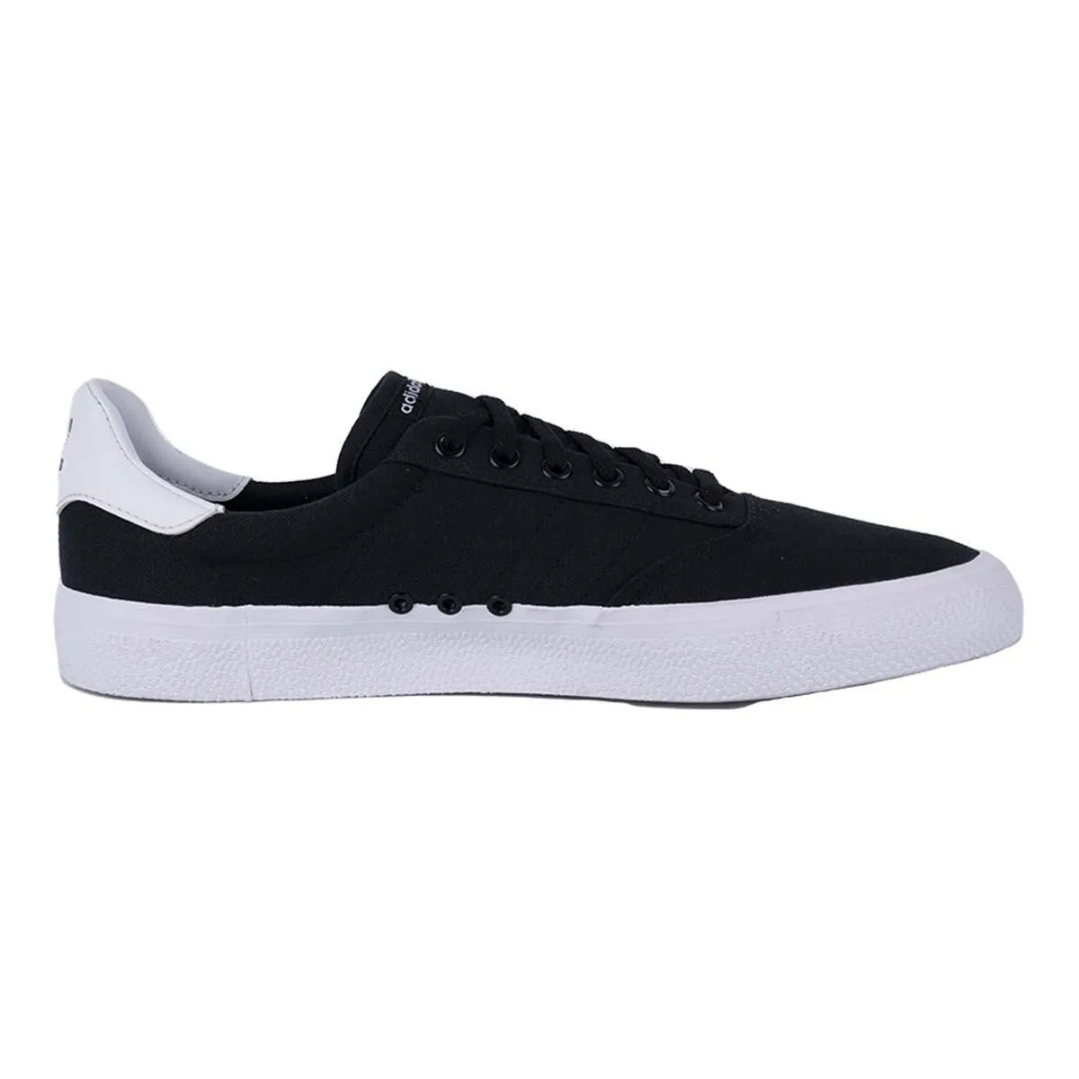 Adidas 3Mc Vulc Low-Top Sneakers Fabric Black Colour For Men