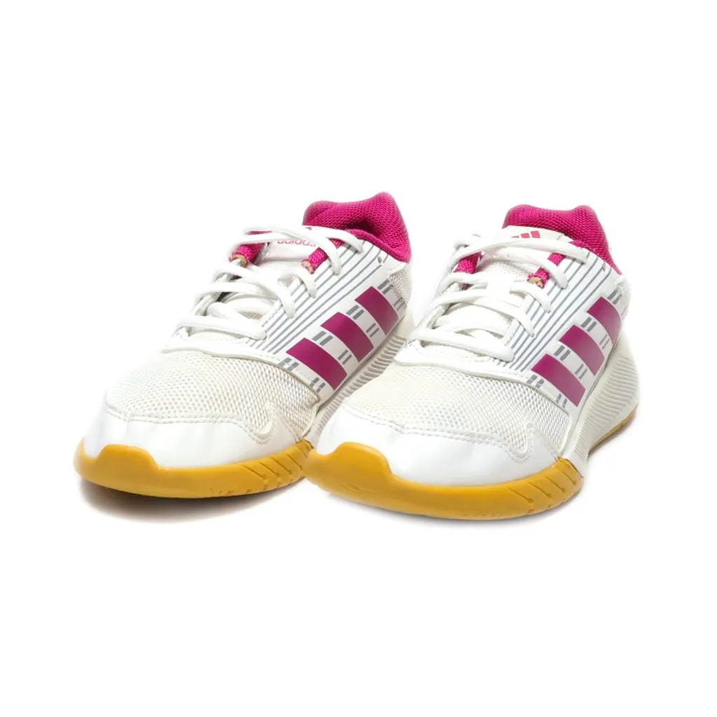 Adidas Alta Run Jr Sneakers Leather White Colour For Kids