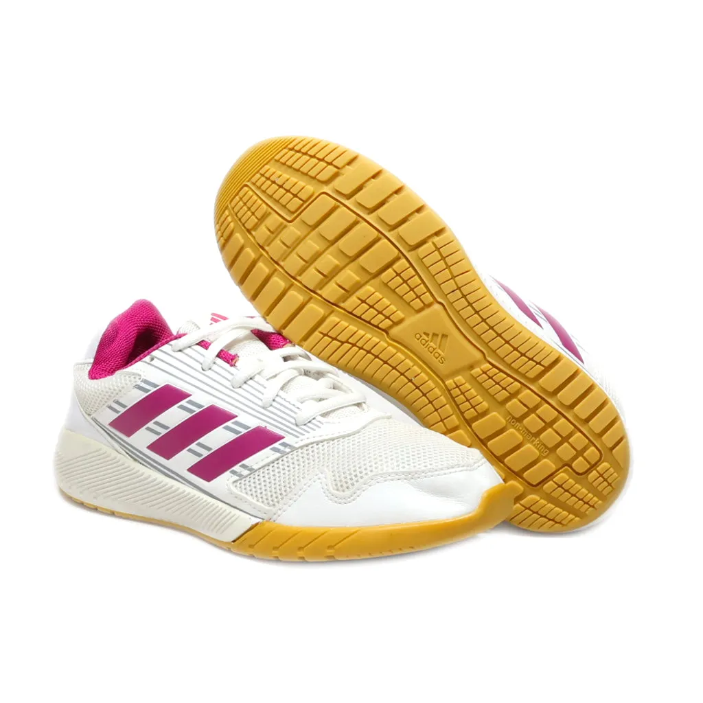 Adidas Alta Run Jr Sneakers Leather White Colour For Kids