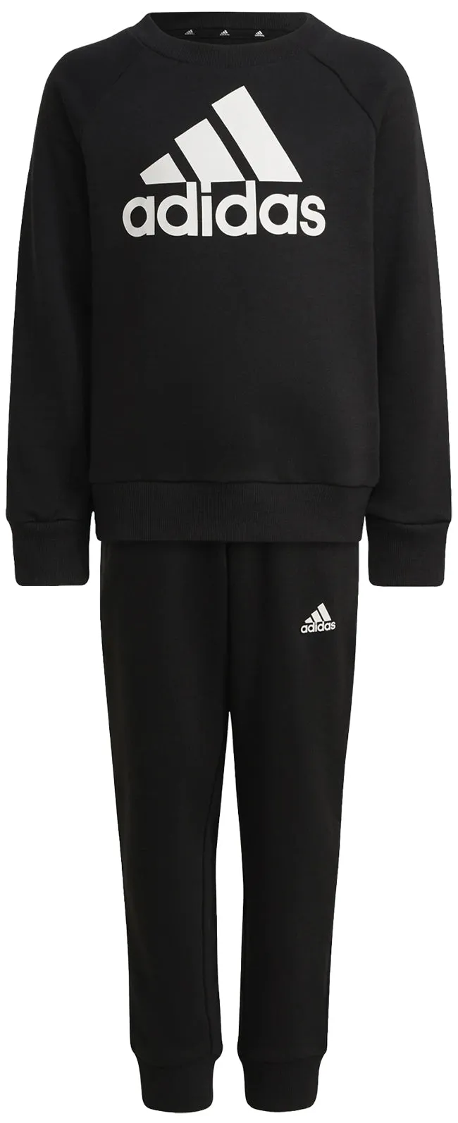 Adidas Kids Badge Of Sport Jogger Set Black White