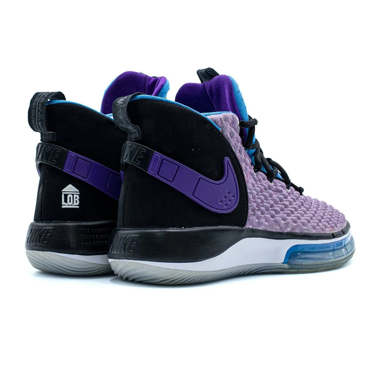 Air Jordan Alphadunk Flight Huarache Basketball Sport Shoes Mesh Purple Colour For Men