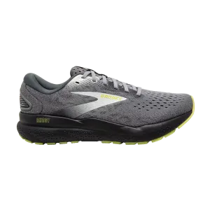 Brooks Men's Ghost 16 D Width Primer/Grey/Lime