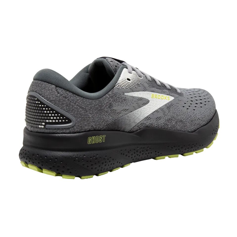 Brooks Men's Ghost 16 D Width Primer/Grey/Lime