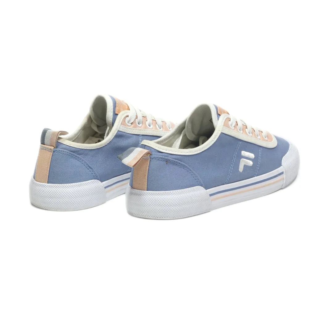 Fila Low-Top Sneakers Canvas Blue Colour For Women