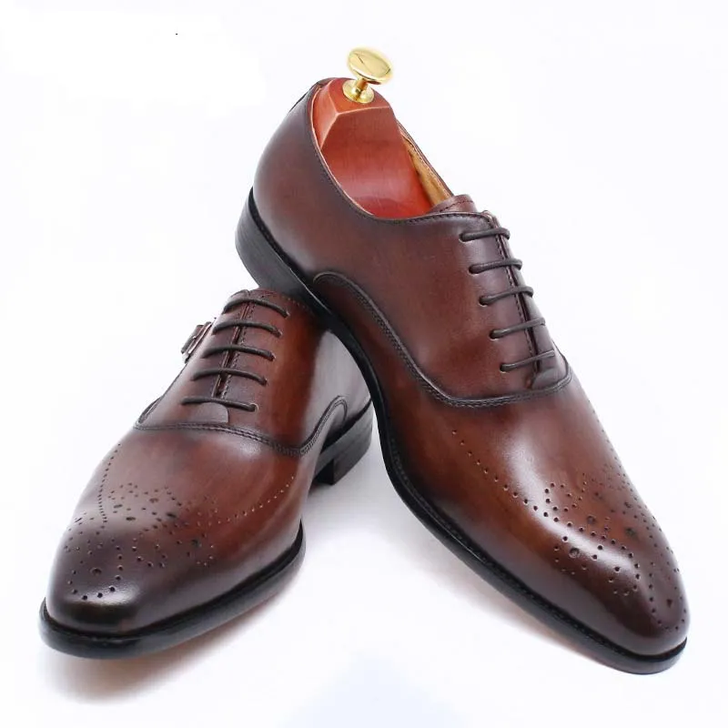 Funki Buys | Shoes | Men's Luxury Genuine Leather Dress Shoe