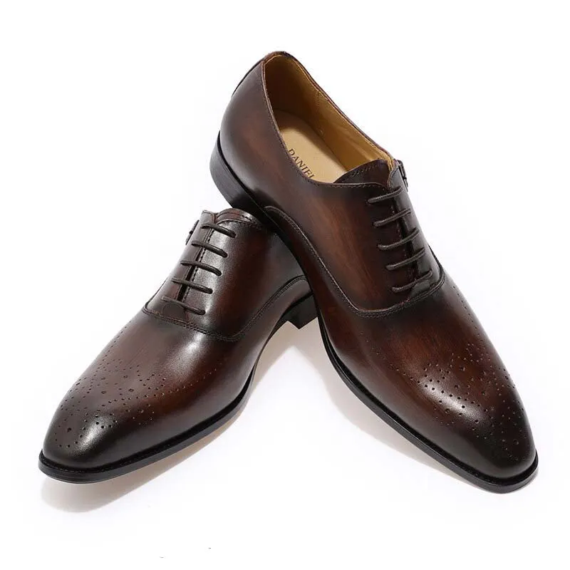 Funki Buys | Shoes | Men's Luxury Genuine Leather Dress Shoe