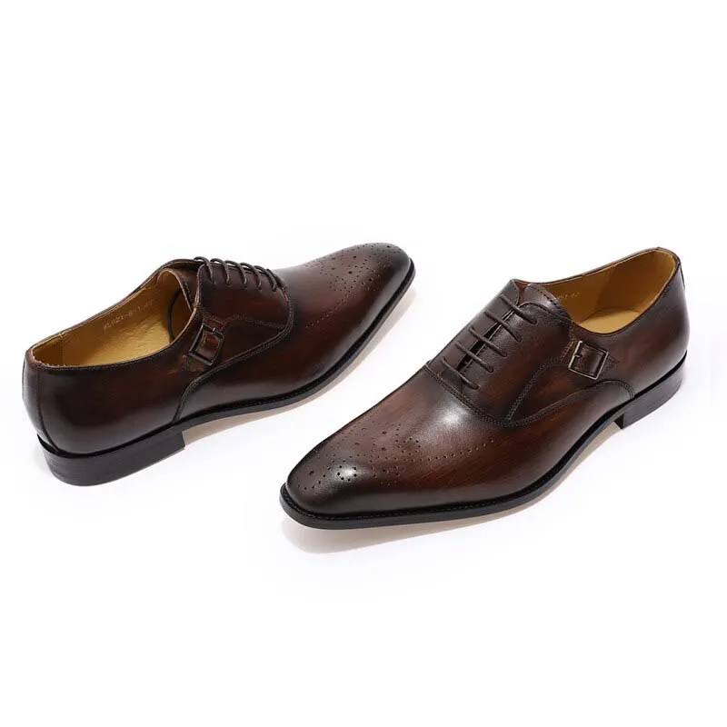 Funki Buys | Shoes | Men's Luxury Genuine Leather Dress Shoe