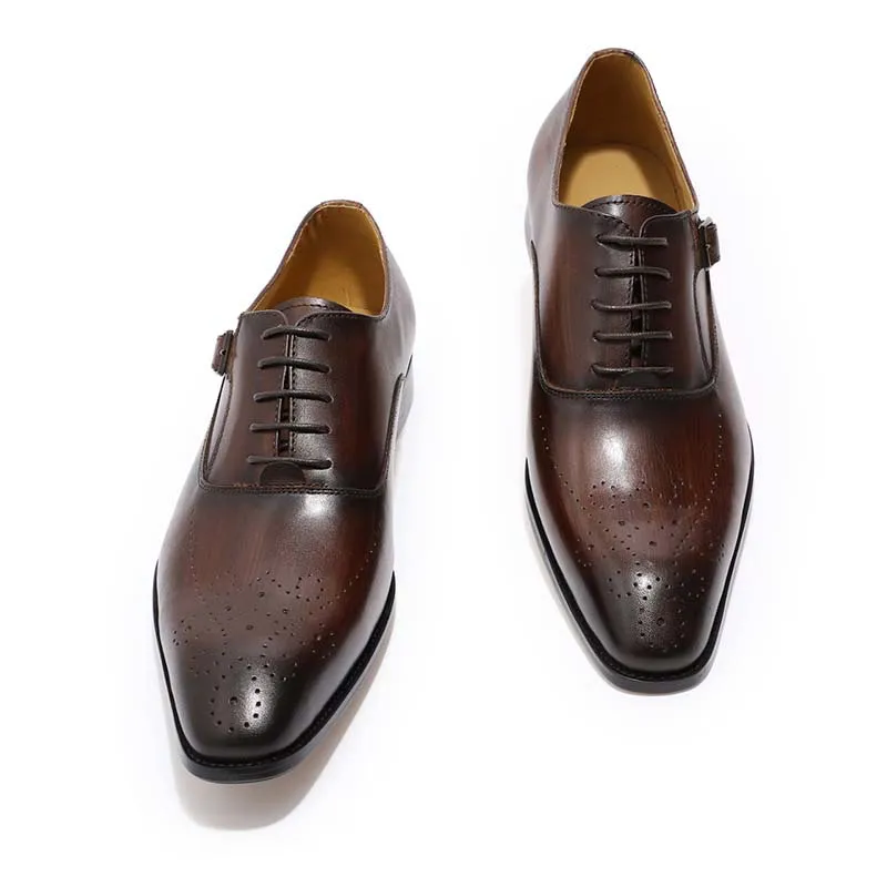 Funki Buys | Shoes | Men's Luxury Genuine Leather Dress Shoe