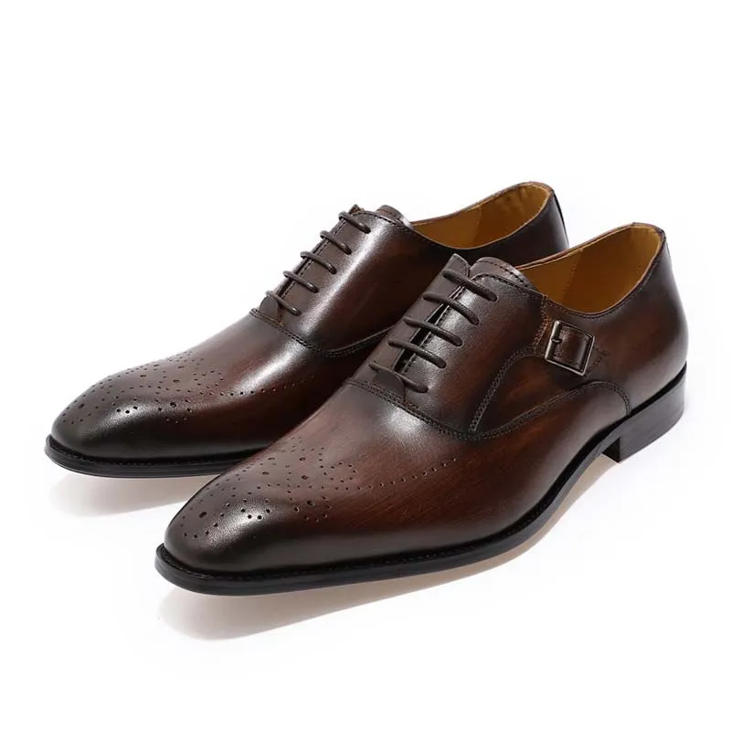 Funki Buys | Shoes | Men's Luxury Genuine Leather Dress Shoe