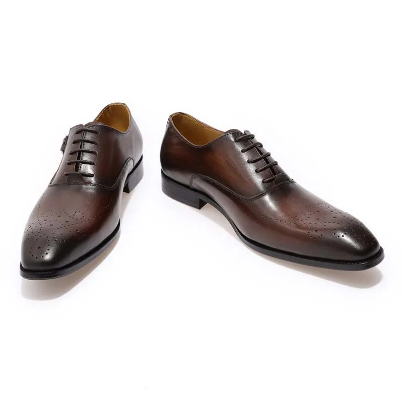 Funki Buys | Shoes | Men's Luxury Genuine Leather Dress Shoe