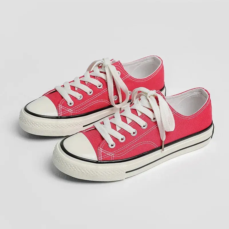 Funki Buys | Shoes | Women's Colorful Canvas Fashion Sneaker