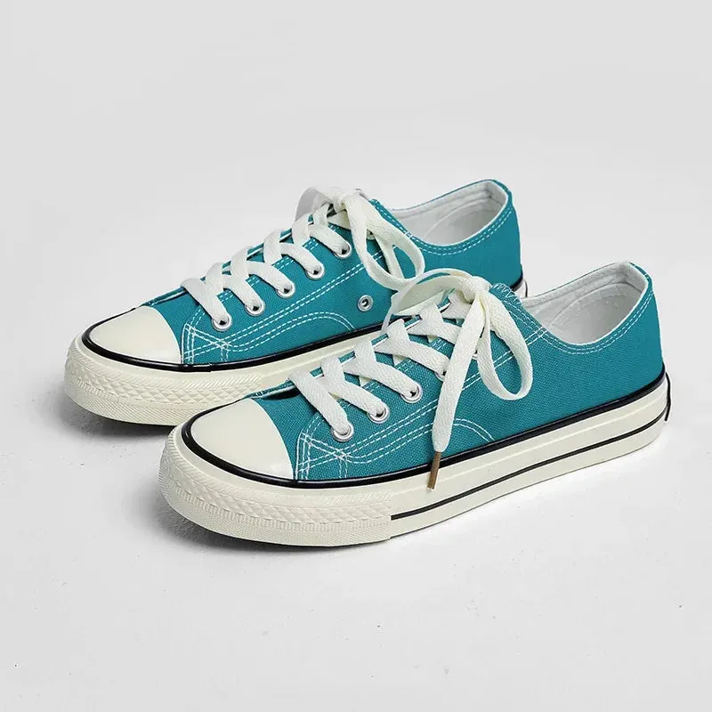 Funki Buys | Shoes | Women's Colorful Canvas Fashion Sneaker