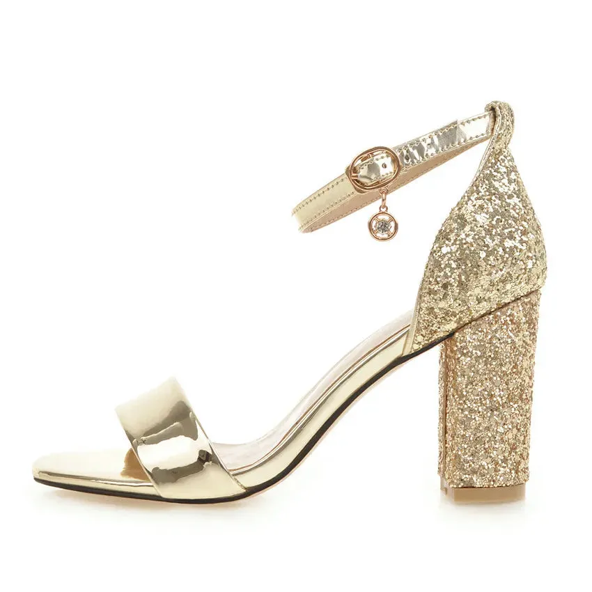 Funki Buys | Shoes | Women's Luxury Silver Gold Party Sandals