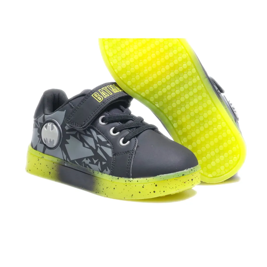 George Batman Sneakers Leather Black Colour For Kids