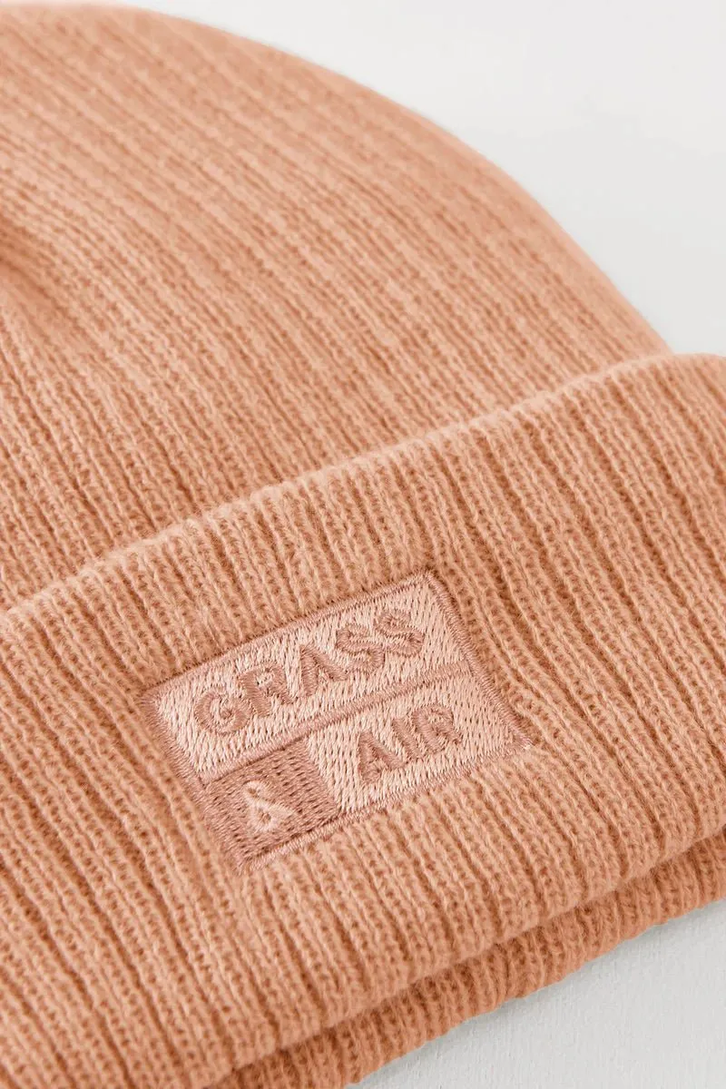 Grass & Air: Volcanic Orange Beanie Hat