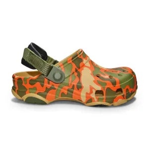 Kids All Terrain Crocs Camo Clogs - 208092 2UG - Camouflage