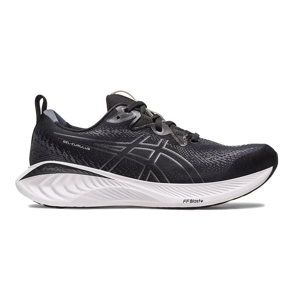 Men's Asics Gel-Cumulus 25, Black/Carrier Grey, 9.5 4E Extra Wide