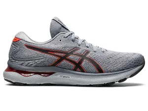 Men's Asics Gel-Nimbus 24, Sheet Rock/Cherry Tomato, 10.5 D Medium