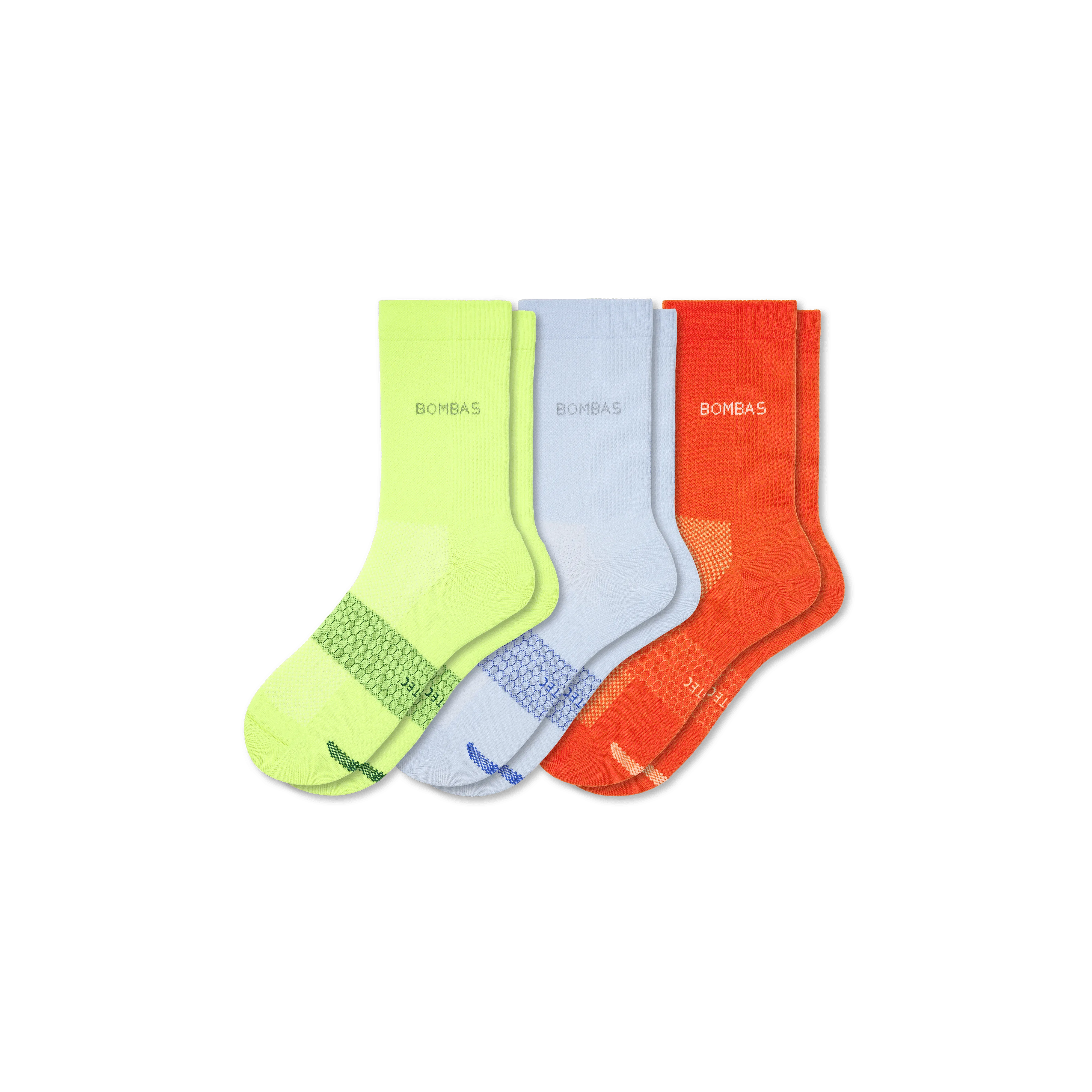 Men's Lightweight Athletic Half Calf Sock 3-Pack