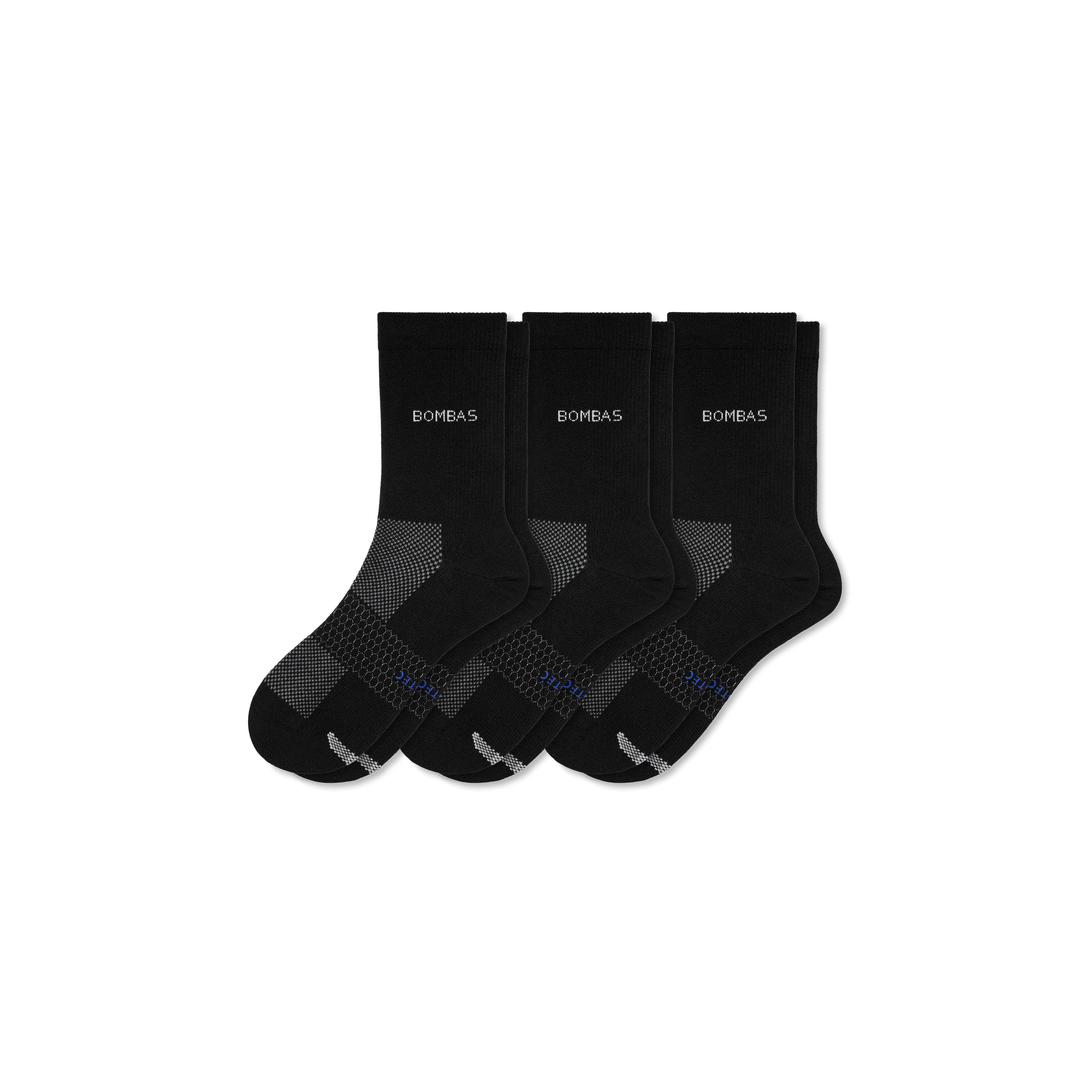 Men's Lightweight Athletic Half Calf Sock 3-Pack