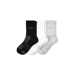 Men's Lightweight Athletic Half Calf Sock 3-Pack