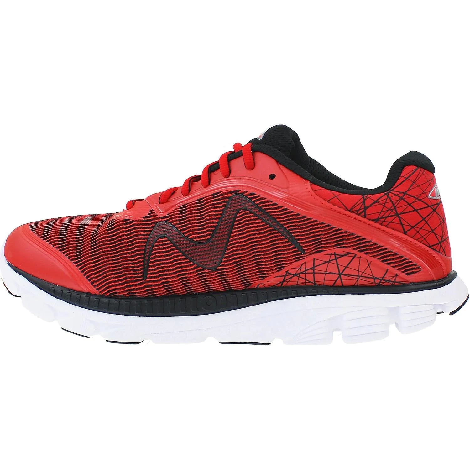 Men's MBT Racer 18 Running Shoe Red Mesh