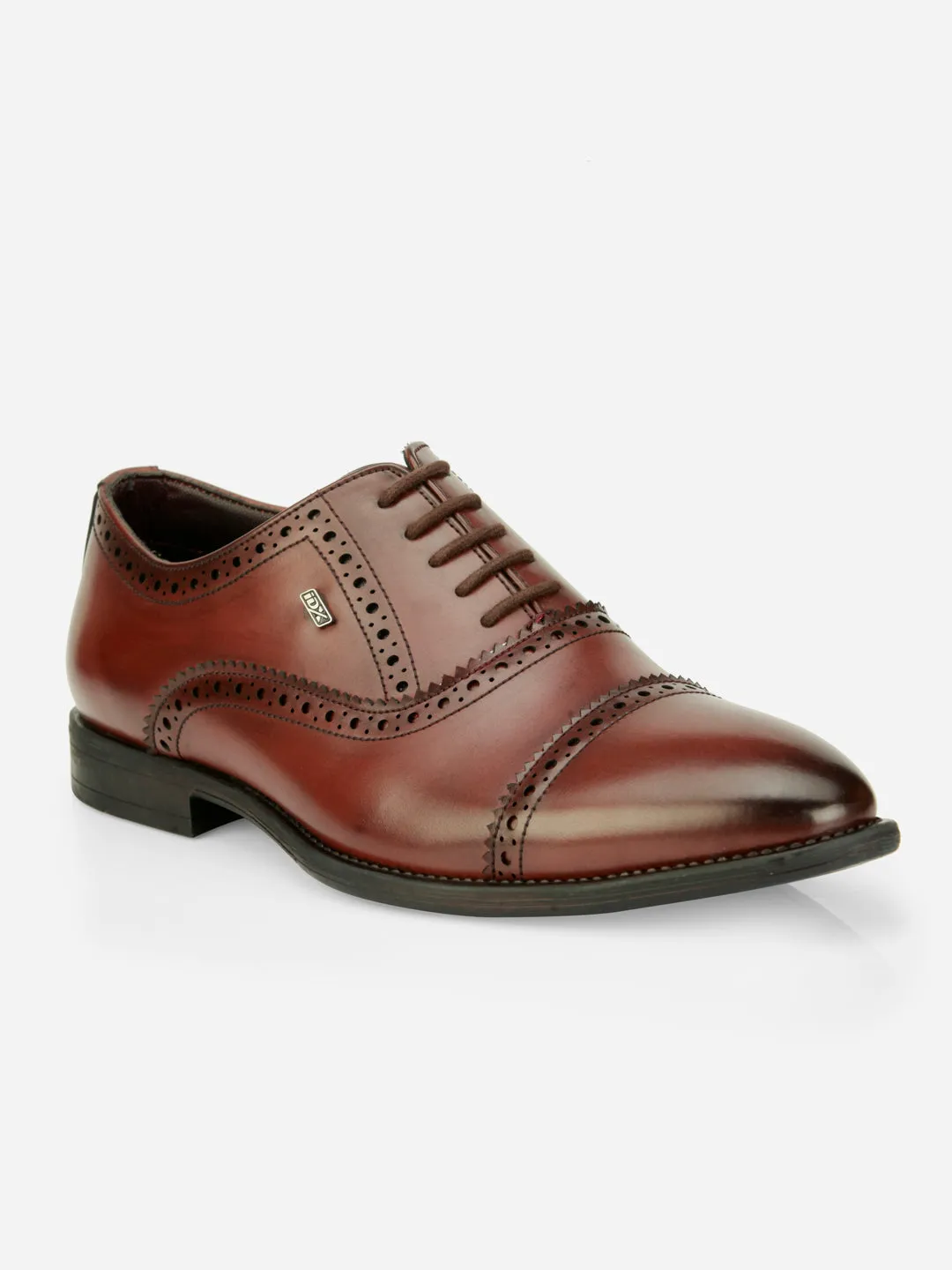 Men's Wine Regular Toe Lace Up Formal (IX2033)