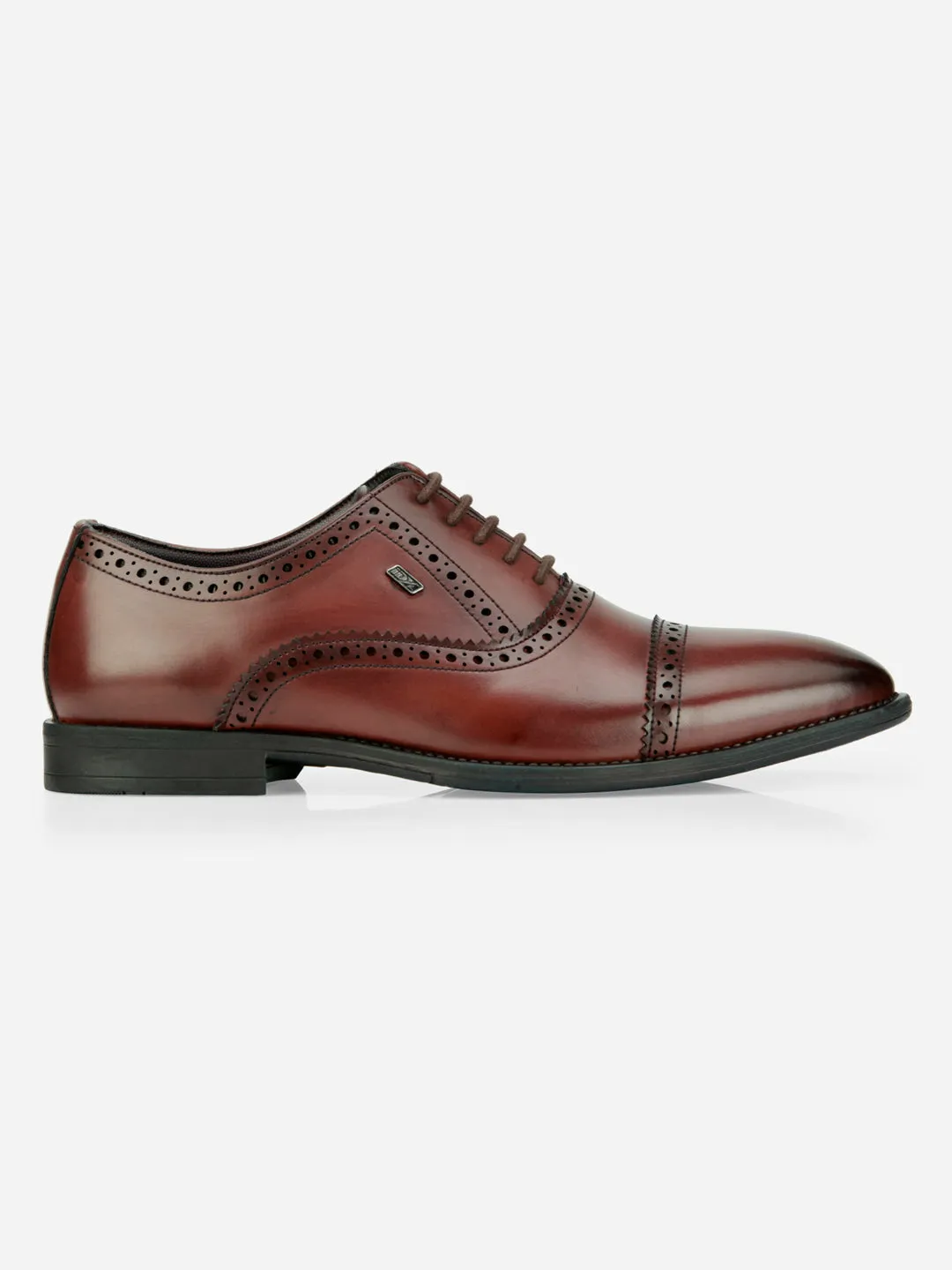 Men's Wine Regular Toe Lace Up Formal (IX2033)