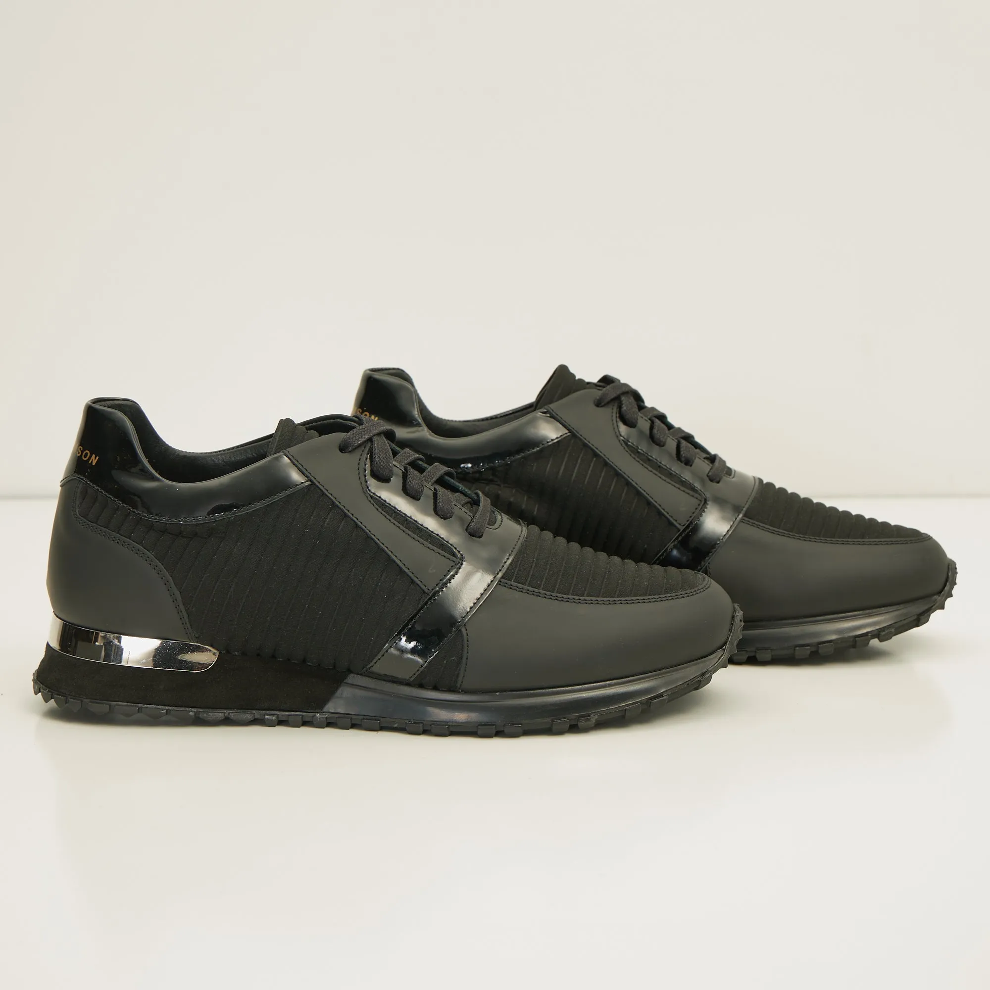 Racer Sneaker - Black White