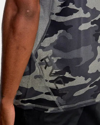 RVCA Sport Vent Short Sleeve Tee - Camo