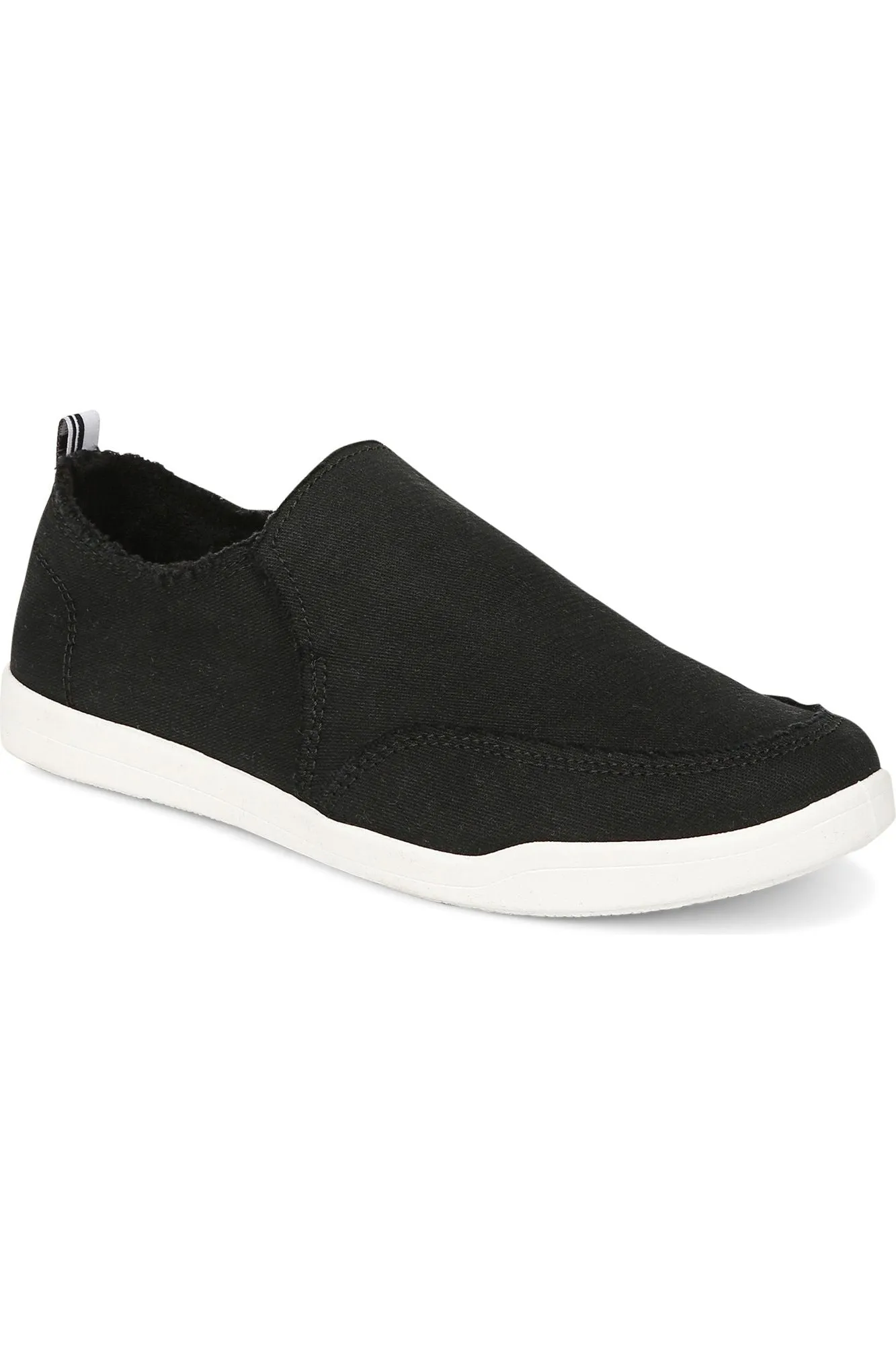 Vionic Canvas Slip-On Flat - Style Malibu BLK