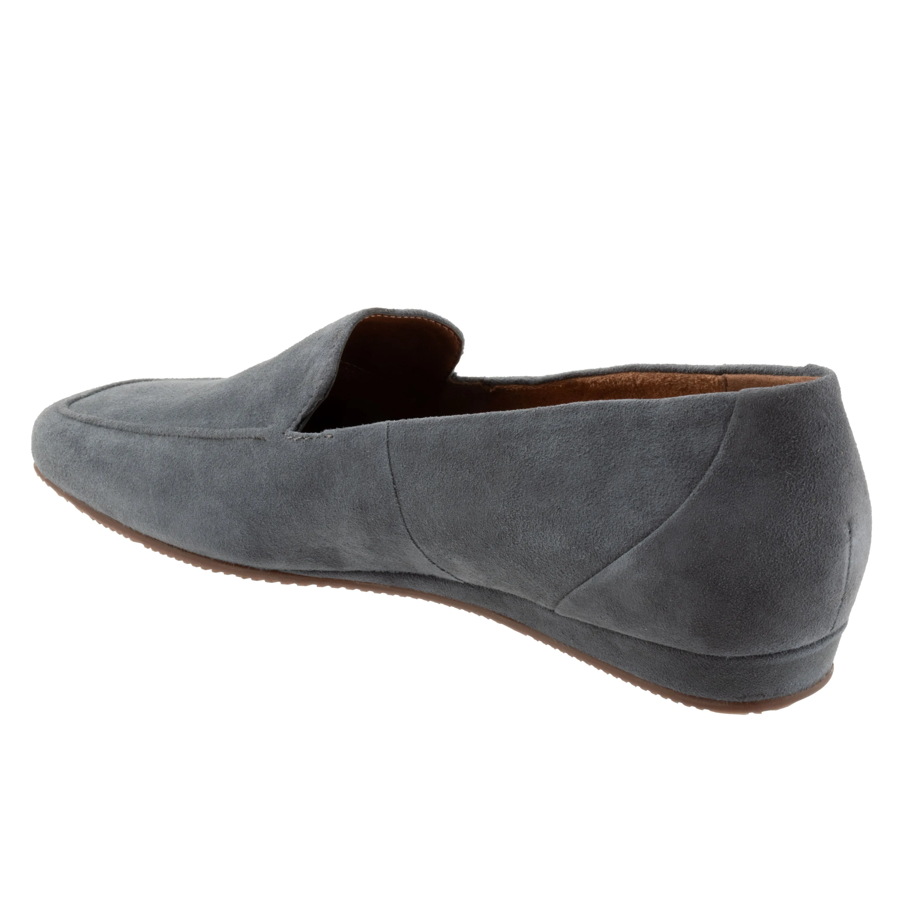 Vista Smoke Suede Slip-on Shoes